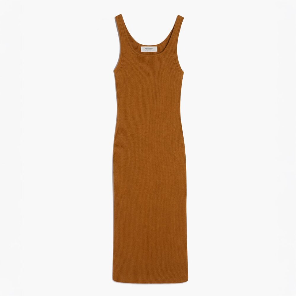 Organic Ribbed Layering Dress - Picture 5 of 5